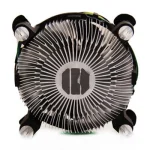 کابل ۴ پین PWM و نمای پشت فن سوکت Intel 1155